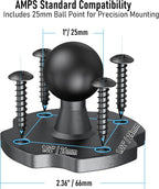 Heavy Duty Tablet Mount for Truck & Vehicle, Drill Base Tablet Holder for Truck - Image 7