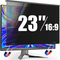 Magnetic Privacy Screen for Frameless Computer Monitor 23 Inch 16:9 Aspect Ratio by PJOVORY