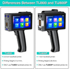 TIJ800P Handheld Inkjet Printer 1 inch Portable Handheld Printer Gun 5 Inch - Image 5