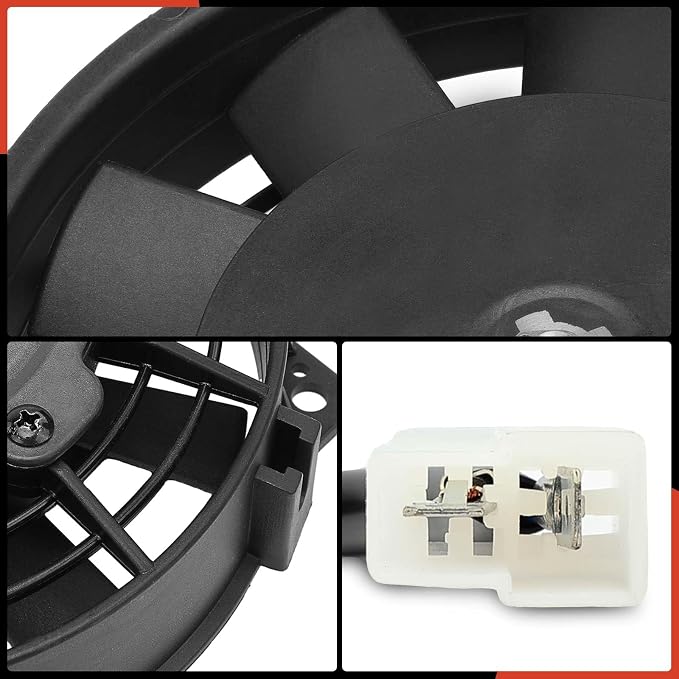 A-Premium 6.5'' 6.5 inch Slim Fan Pull Universal Electric Radiator Cooling Fan - Image 8