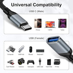 USB to USB C Adapter, Fast 5Gbps USB 3.0 OTG Adapter, USB A Female to Type C - Image 7