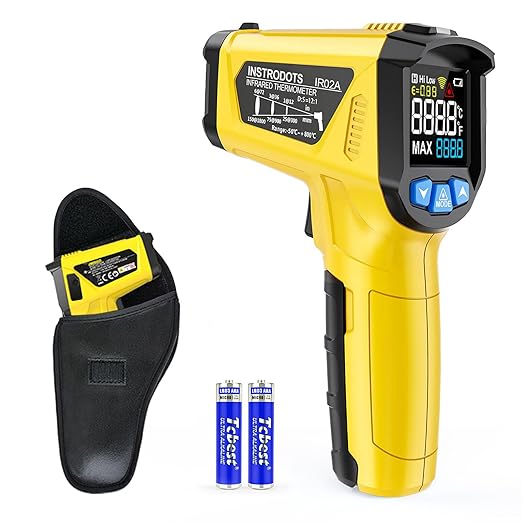 Infrared Thermometer Gun by Instrodots