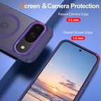 Magnetic for Google Pixel 10/Pixel 10 Pro Case, Shockproof Slim Translucent - Image 3