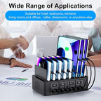 150W/35A Charging Station for Multiple Devices, 16 Port USB C Fast Charging - Image 7