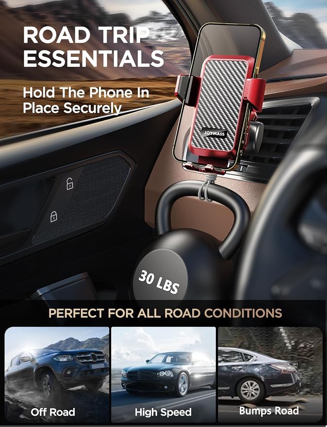 Wireless Car Charger, 15W Fast Charging Auto Clamping Car Charger Cell Phone - Image 4