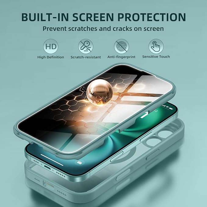 BERFY Magnetic for iPhone 16 Plus Case, Compatible - Image 4