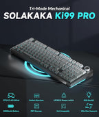 KI99 Pro 96% Wireless Mechanical Keyboard, RGB Gaming Keyboard, Hot-Swappable - Image 2