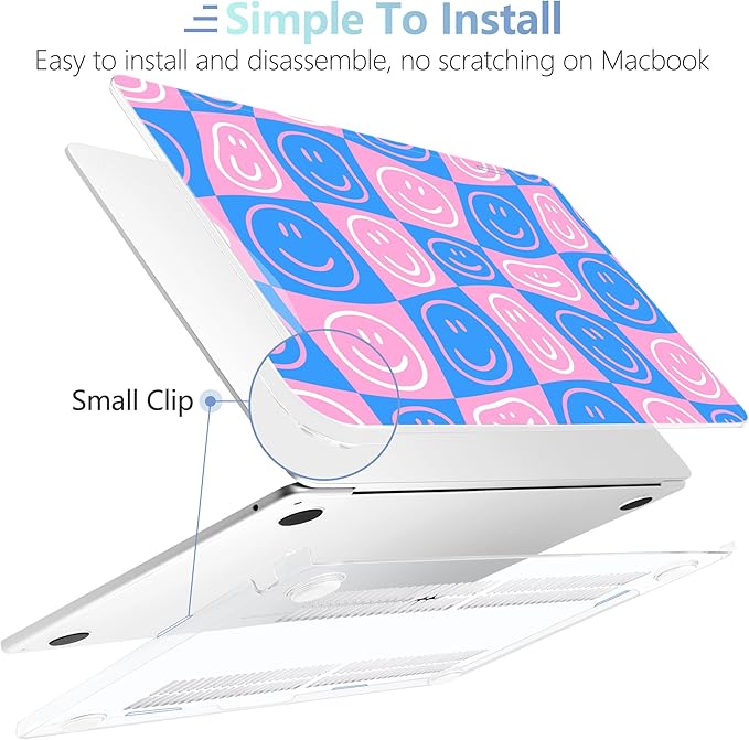 MEEgoodo for M4/M3/M2 MacBook Air 15.3 inch Case 2025 2024 2023, Case Fit Model - Image 5