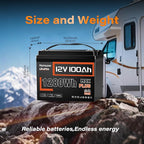 12V 100Ah LiFePO4 Battery MAX PLUS 4 Pack - Image 8