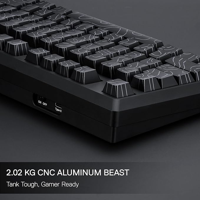 Redragon K737 PRO Wireless 87 Keys Gasket Gaming Keyboard, 80% Premium CNC - Image 5