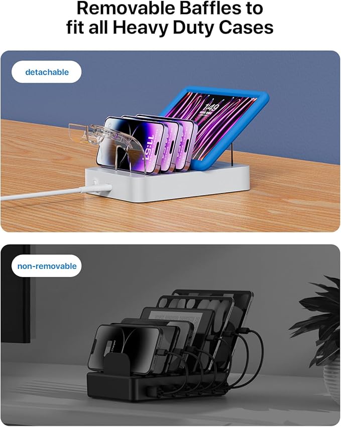 SooPii 6-Port USB C Charging Station - Image 3