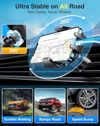 VANMASS Car Phone Holder Cell Phone Mount - Image 9