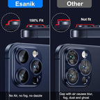 Esanik 2 Pack for iPhone 15 Pro/iPhone 15 Pro Max Camera Lens Protector - Image 3