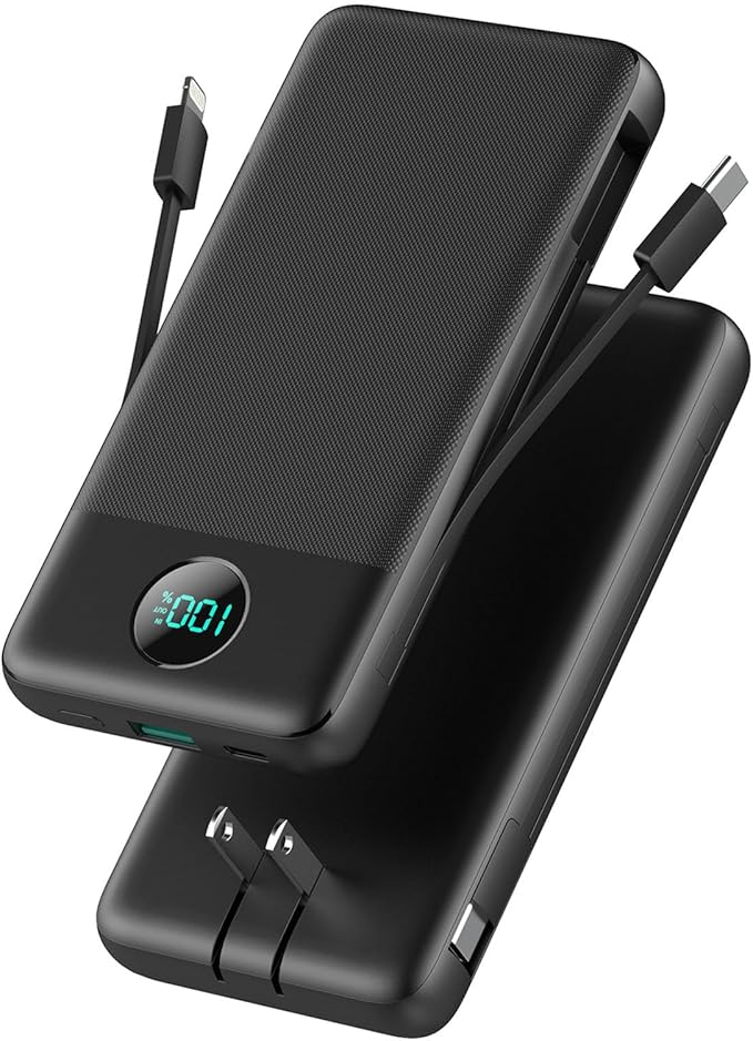 Portable Charger USB C Power Bank by GKUTW