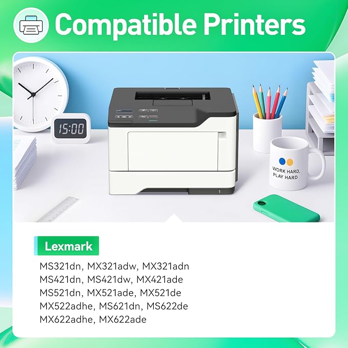 56F1000 Toner Cartridge Black Compatible - Image 2