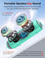 Bluetooth Speaker, 20W HD Sound, Portable Wireless, IPX5 Waterproof, - Image 2