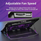 AICHESON Laptop Cooling Pad for 15.6 to 17.3 Inches PC Notebooks, 5 Fans - Image 7