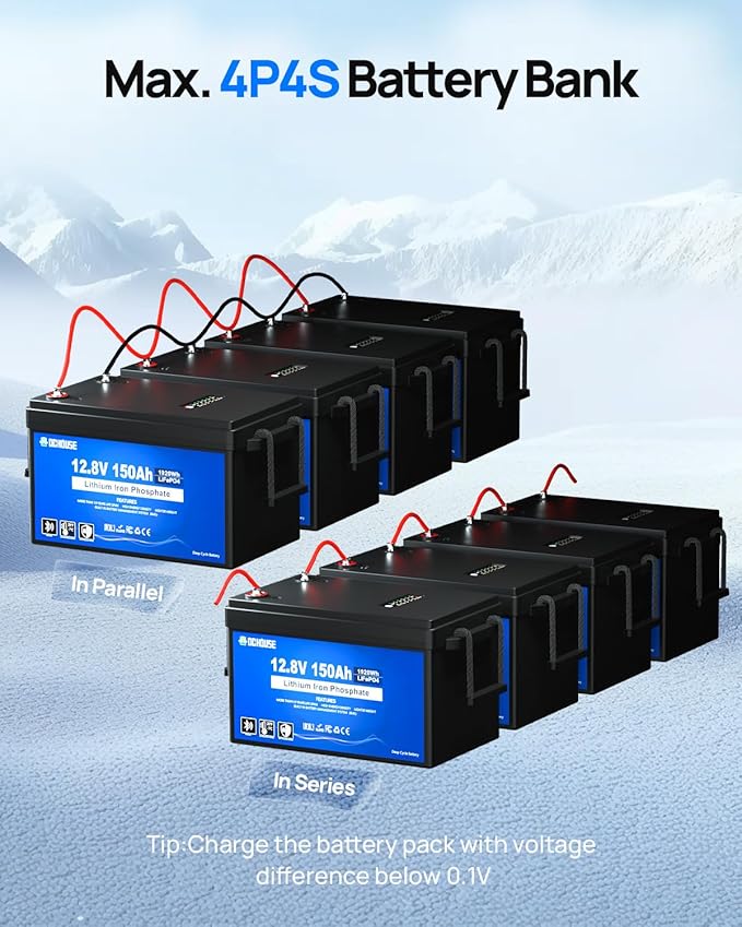 DC HOUSE 12V 150Ah LiFePO4 Lithium Battery - Image 8