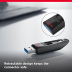SanDisk Ultra Flash Drive, USB 3.0 | SDCZ48 Model | Black | Pack of 2 - Image 4