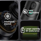 Auto Face Tracking Phone Holder, No App Required, 360° Rotation Phone Camera - Image 7
