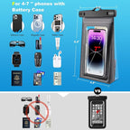 Waterproof Phone Pouch for Cruise Ship Essentials 2024 Woman, Large Waterproof - Image 6