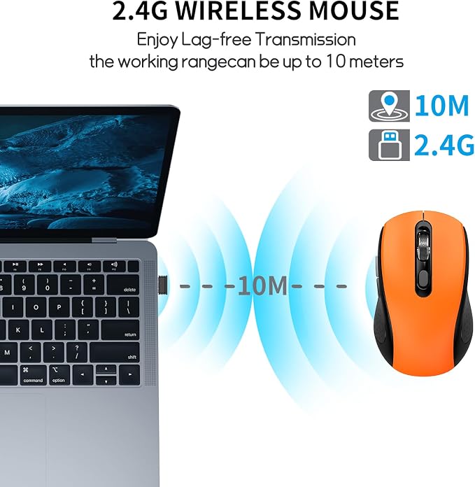 Wireless Mouse With Side Buttons Suitable - Image 4