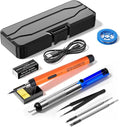 Rechargeable Soldering Iron Kit, 800mah USB Wireless Electric Soldering by YLMIJFE
