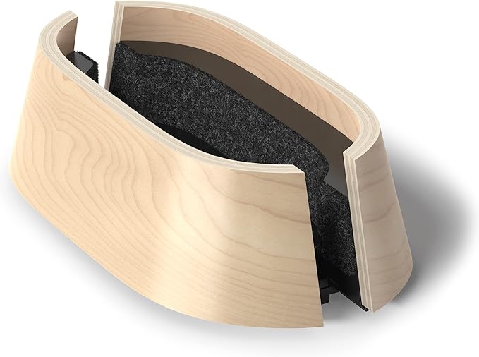 HumanCentric Vertical Laptop Stand in Maple Wood, Upright Adjustable Holder and - Image 7
