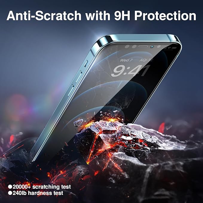 SMARTDEVIL 2+2Pack Privacy Screen Protector - Image 6