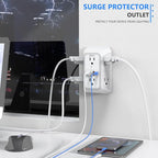 JcBlaon Outlet Extender Surge Protector - Image 5
