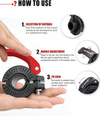 Pro Barbell Clips 1 inch Barbell Clamps 0.9-1.18inch Quick Release Weight Clips - Image 5