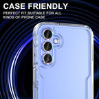 for Samsung Galaxy A35 5G Camera Lens Protector, Individual Metal Ring Tempered - Image 5