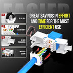 AMPCOM CAT6 RJ45 Keystone Jack - Image 3