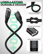 YKZ 3 in 1 Magnetic USB C to C Cable, Magnet Charging Cable, PD 60W Fast - Image 6