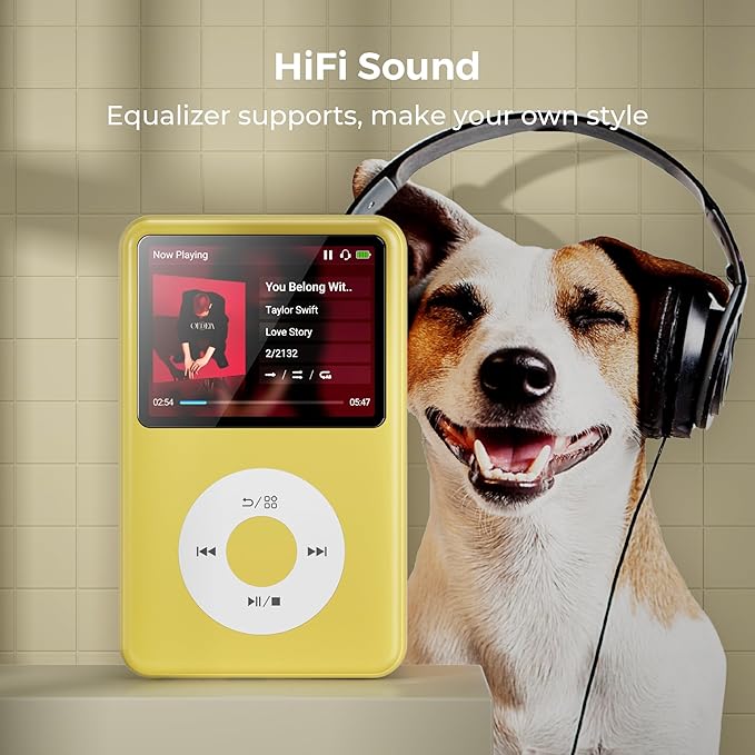 Mp3 Player with Bluetooth Y1 Portable Music Digital Players Supports Playlist - Image 5
