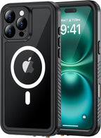 Lanhiem Magnetic for iPhone 16 Pro Case, IP68 Waterproof Case by LanhiemHome