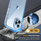 Miracase Glass Case for iPhone 13 Pro Max 6.7 inch, Upgrade Full-Body Clear - Image 4