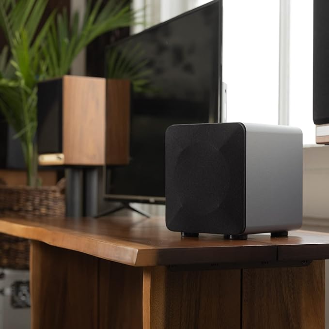 Audioengine S6 210W Compact Powered Mini Subwoofer- Powerful Bass in a Small - Image 6
