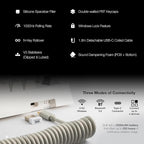 TECWARE Phantom+ Elite 87 Key RGB Mechanical Gaming Keyboard, LED Backlit - Image 4