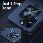 YWXTW CameraLens Protector, Tempered Glass Screen Metal Individual Cover - Image 4
