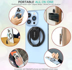 Magnetic Phone Ring Holder, Double Adjustable Phone Grip and Stand Compatible - Image 7