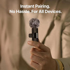 Mini Mic Pro – #1 Microphone for iPhone & Android, Wireless Mini Microphone - Image 4