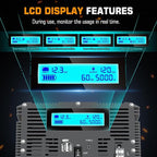 5000 Watt Power Inverter 12V DC to 110V 120V Converter - Image 4