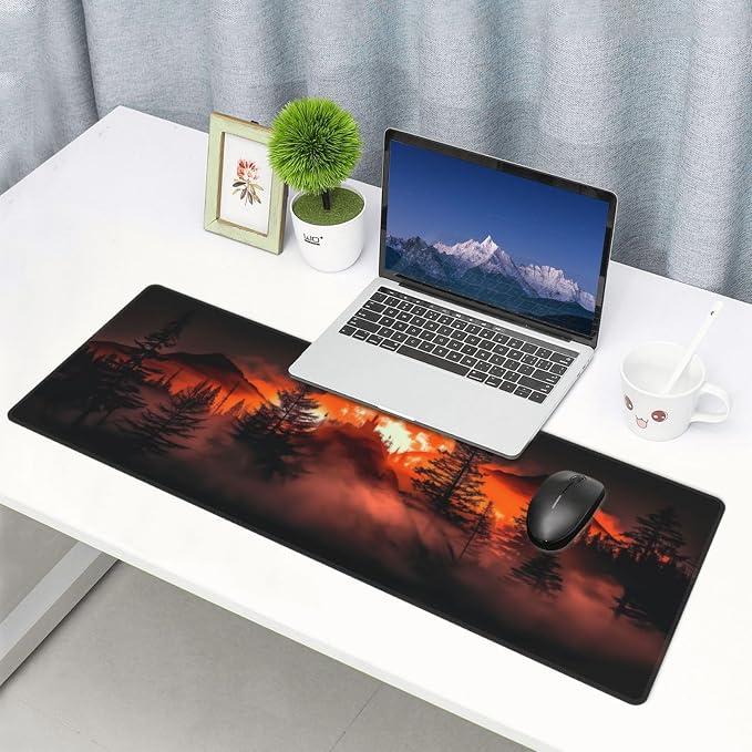 Extended Gaming Mouse Pad, Large Desk Mat XL Anime Mouse Pad Waterproof - Image 7