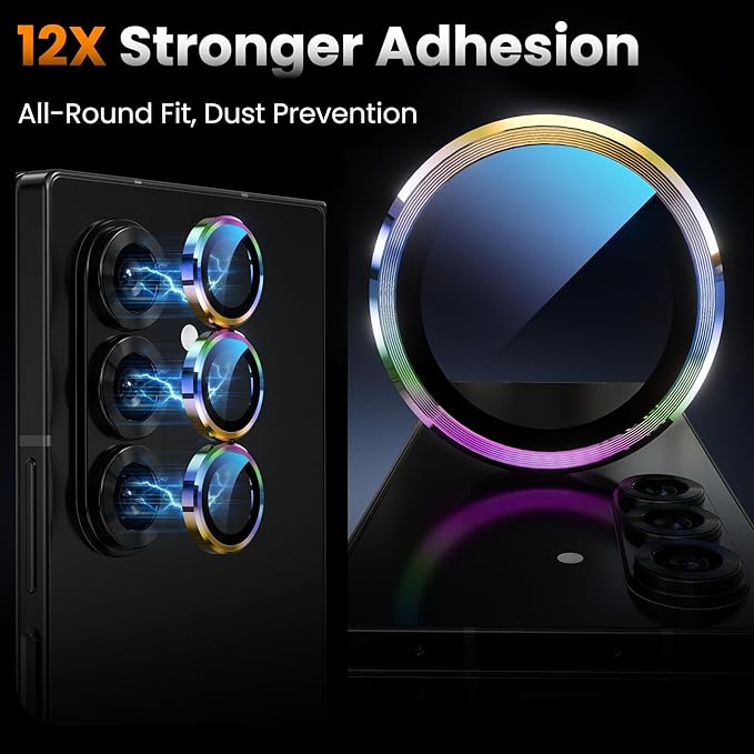YWXTW for Samsung Galaxy Z Fold 7 Camera Lens Protector, Individual Anti - Image 4