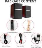 SINGING WOOD BT27 Active Powered Bluetooth Bookshelf Speakers - Image 8