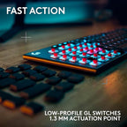 Logitech G915 X Lightspeed Wireless Mechanical Gaming Keyboard, Double-Shot PBT - Image 3