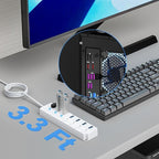 ONFINIO USB Hub 3.0, 7-Port USB Hub Splitter - Image 6