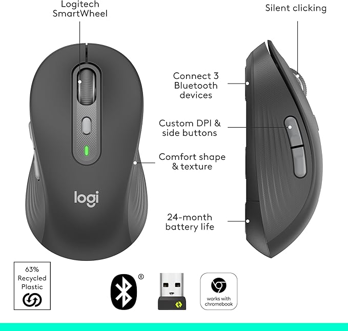 Logitech Signature Plus M750 L Wireless Mouse - Image 7