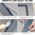 Fiberglass Screen Repair Kit, Wide Application - Image 6